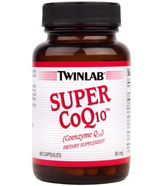 Super Coenzyme Q10, 50 мг, 60 капс Twinlab