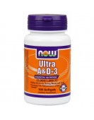 Витамин Ultra А и D 250000/1000, 100 гел кап Now