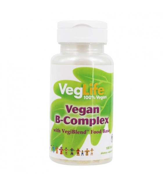 Vegan B-complex, 100 tablets, VegLife