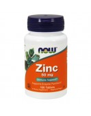 Zinc Gluconate Цинк Глюконат 50 мг, 100 таб. NOW