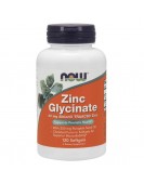 Zinc Glycinate Цинк Глицинат 30 мг, 120 softgels. NOW